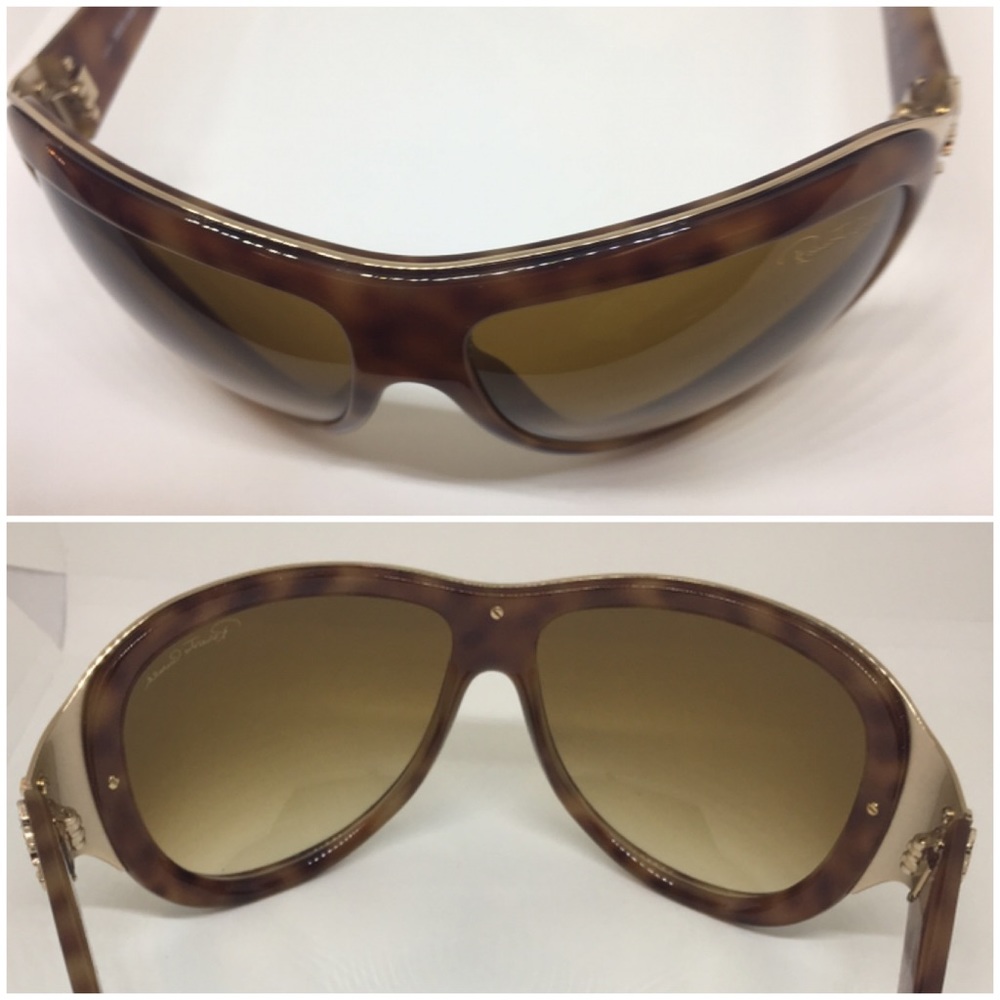 AUTH Roberto Cavalli Sunglasses Havana Tortoise - Picture 4 of 6